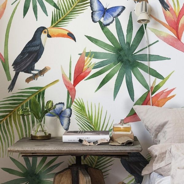 Wallpaper 4k toucan tree beak color 4k Wallpaper
