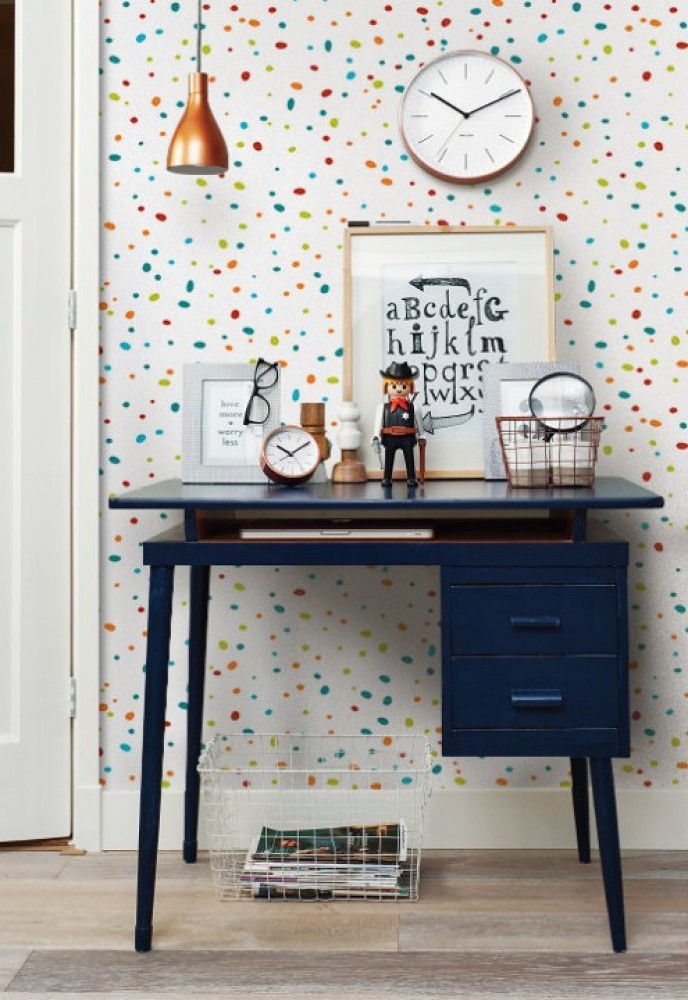 Colorful dots wallpaper