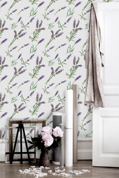 Rustic and Provencal-inspired wallpapers - where will they fit best?